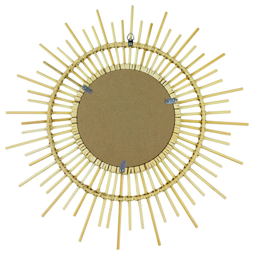 Rattan Mirrors Pointed 51cm - Kozeenest