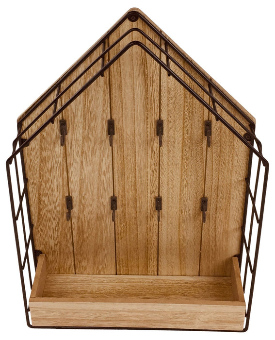 Wood & Wire House Key Storage Unit - Kozeenest