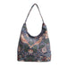 William Morris Strawberry Thief Blue - Hobo Bag-0