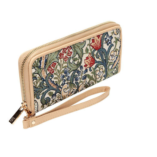 William Morris Golden Lily - Long Zip Purse-1