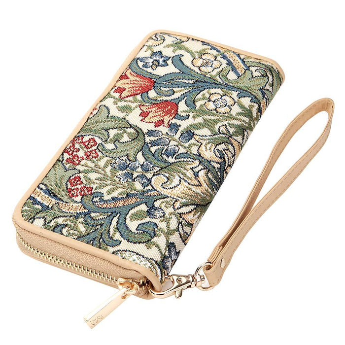 William Morris Golden Lily - Long Zip Purse-0