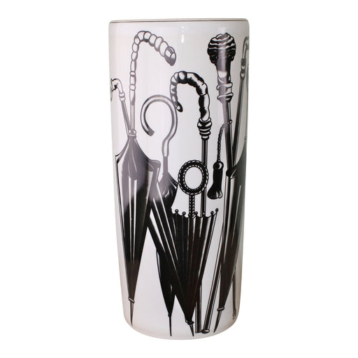 Umbrella Stand, Black & White Umbrella Design - Kozeenest