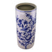 Umbrella Stand, Vintage Blue & White Bird Design - Kozeenest