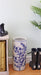 Umbrella Stand, Vintage Blue & White Bird Design - Kozeenest