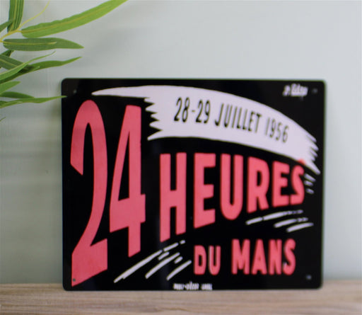 Vintage Metal Sign - 24 Heures Du Mans - Racing Poster - Kozeenest