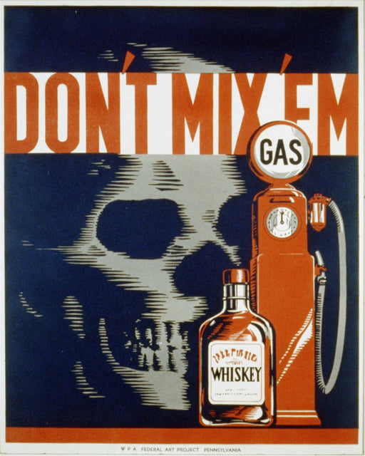 Vintage Metal Sign - Retro Advertising - Skull Gas Whiskey - Kozeenest