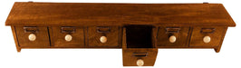 Shelf with 6 Drawers & Hooks - Kozeenest