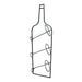 Wall Mounted Black Metal Wine Bottle Holder - Kozeenest