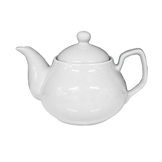 Porcelain Tea Pot White 15cm-0