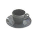 Porcelain Coffee&Tea Cup Espresso Cups Dark Grey-0