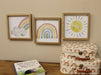 Set of Three Rainbow Framed Prints - Kozeenest