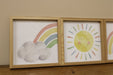 Set of Three Rainbow Framed Prints - Kozeenest