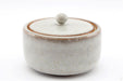 Taupe Ceramic Pot With Lid - Kozeenest