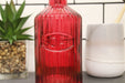 Red Glass Soap Dispenser - Kozeenest