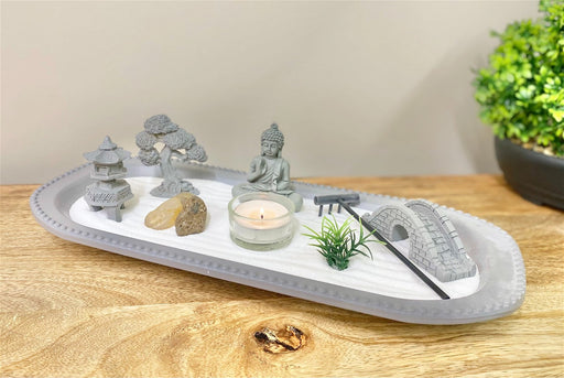 Zen Garden Candle Holder 36cm - Kozeenest