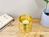 Small Gold Candle Pot 13.5cm - Kozeenest