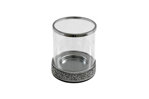 Small Sparkly Pillar Candle Holder - Kozeenest