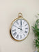 Round Copper Wall Clock 42cm - Kozeenest