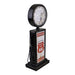 Retro Gas Pump Clock, Black, 13x34cm - Kozeenest