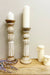 Wooden Candle Stick 45cm - Kozeenest