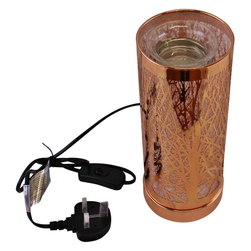 Woodland Design Colour Changing LED Lamp & Aroma Diffuser in Rose Gold - Kozeenest