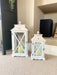 Set Of Two Wooden Lanterns - Kozeenest