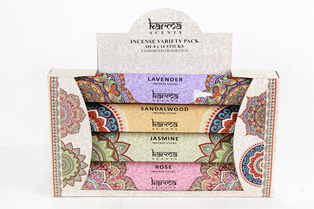 Variety Pack Of Karma Incense Sticks - Kozeenest