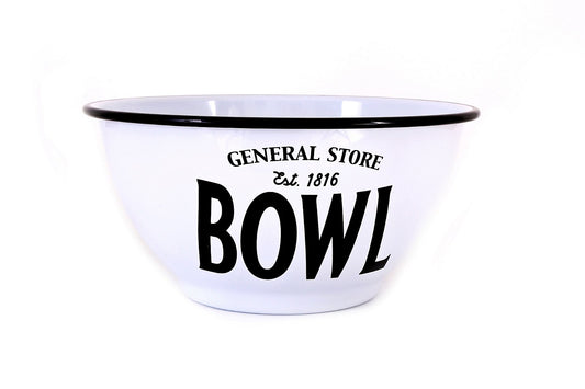 White General Store Mixing/Serving Bowl - Kozeenest