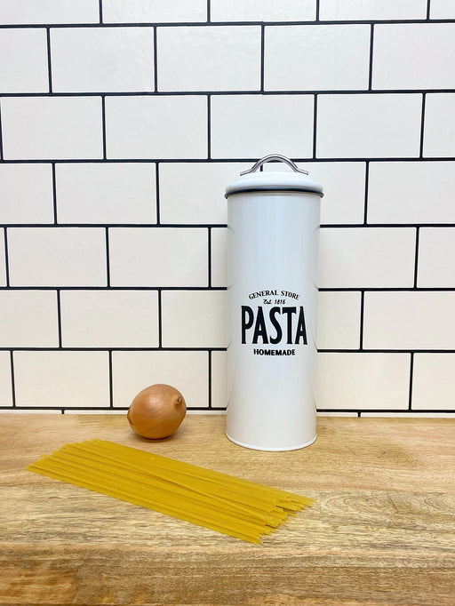 White General Store Pasta Canister - Kozeenest