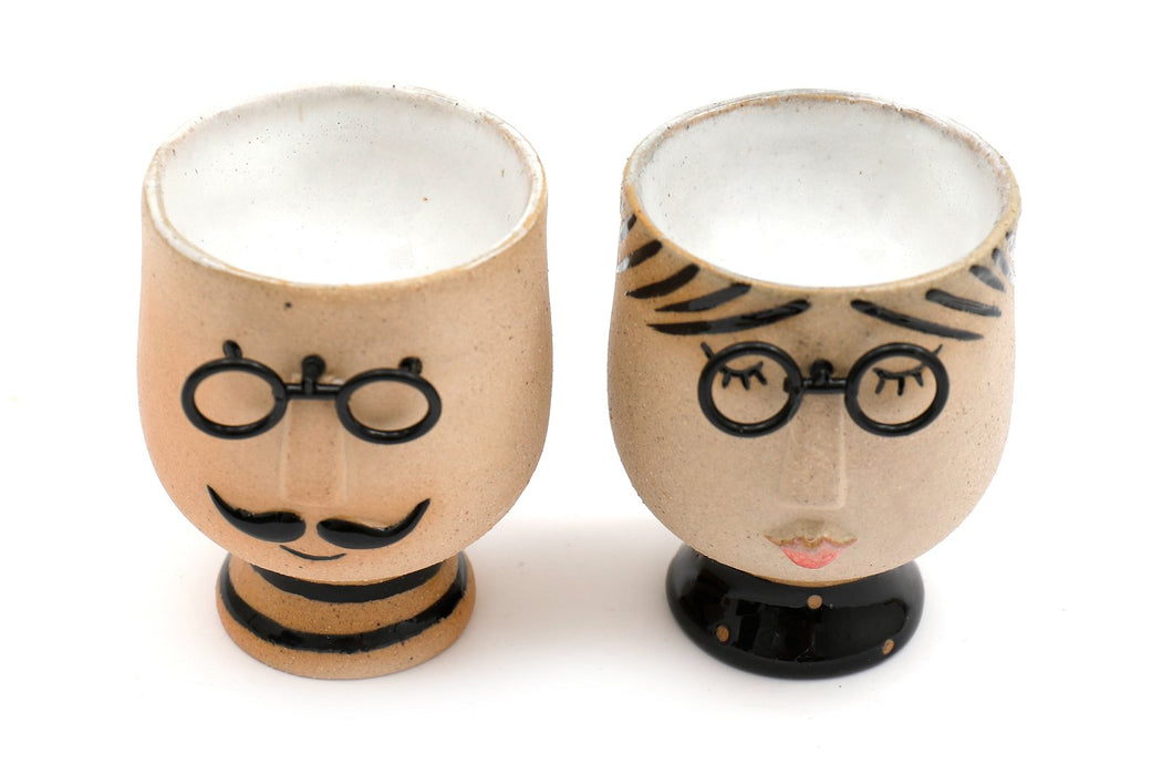 Mr and Mrs Egg Cups - Kozeenest