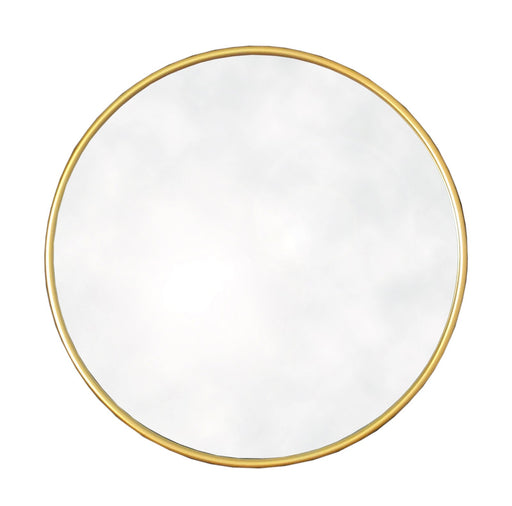 Round Gold Mirror - Kozeenest