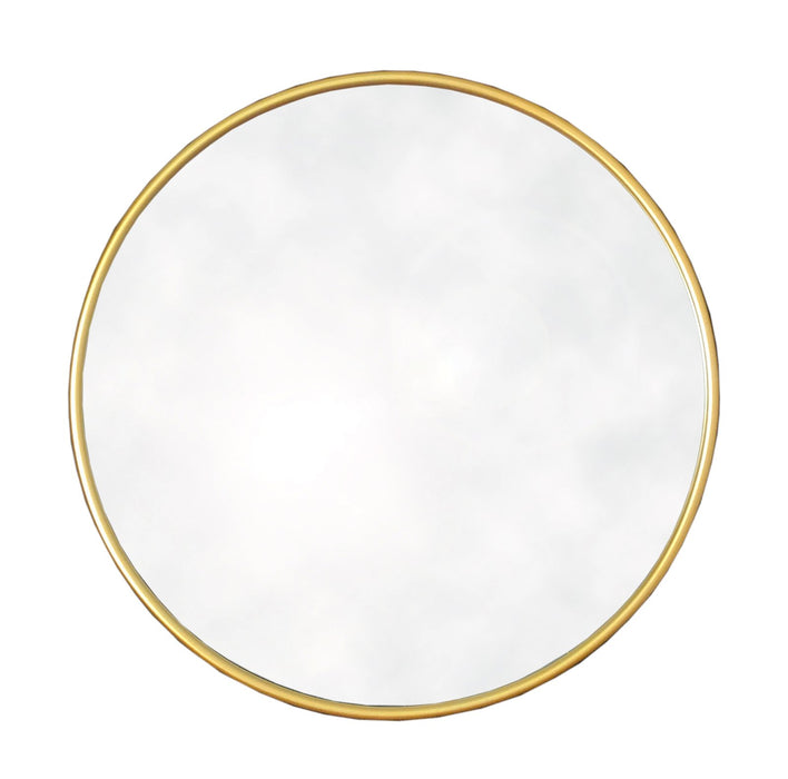 Round Gold Mirror - Kozeenest