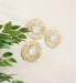 Set of Three Dried Grass Mirrors - Kozeenest