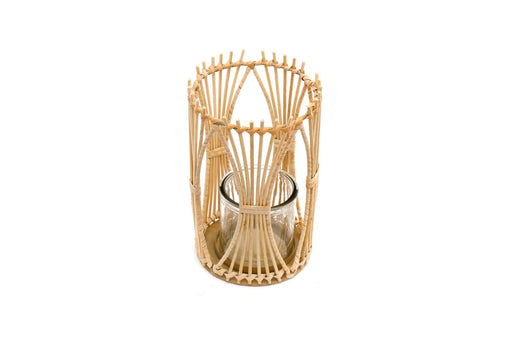 Rattan Candle Holder Small - Kozeenest