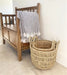 Set of Three Dried Seagrass Baskets - Kozeenest