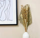 Set of Four Bouquets of Dried Grasses with Long Palm Spear - Kozeenest