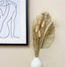 Set of Four Bouquets of Dried Grasses with Long Palm Spear - Kozeenest