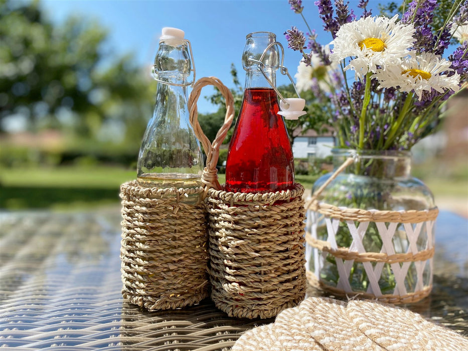 Seagrass Bottle Carrier - Kozeenest