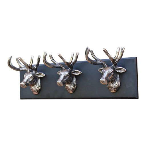 Wall Hanging Triple Stag Head Ornament - Kozeenest