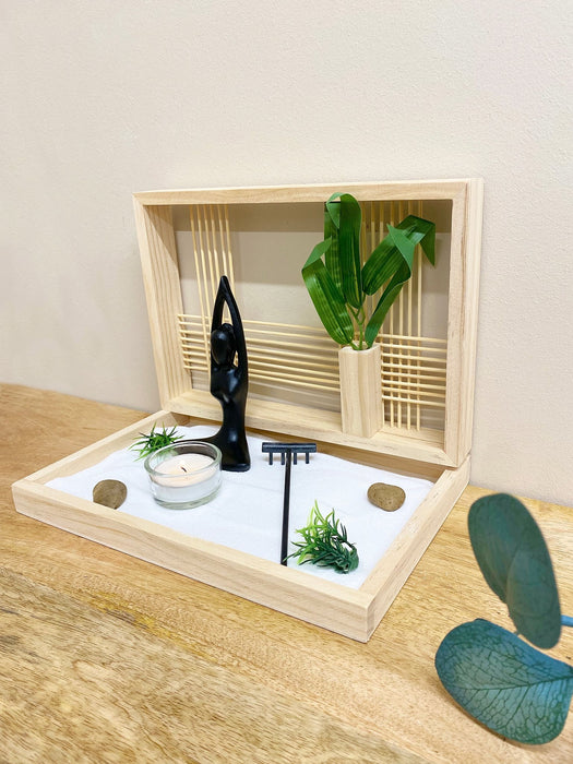 Yoga Woman Zen Garden - Kozeenest