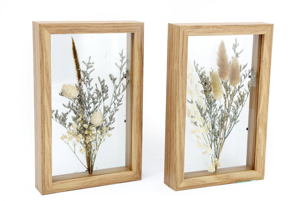 Pressed Flowers in Wooden Frames - Kozeenest