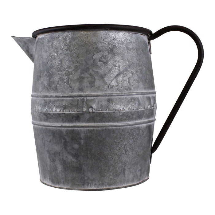 Vintage Style Metal Jug Garden Planter - Kozeenest