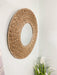 Natural Seagrass Mirror 50cm - Kozeenest