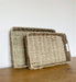 Two Dried Seagrass Trays - Kozeenest