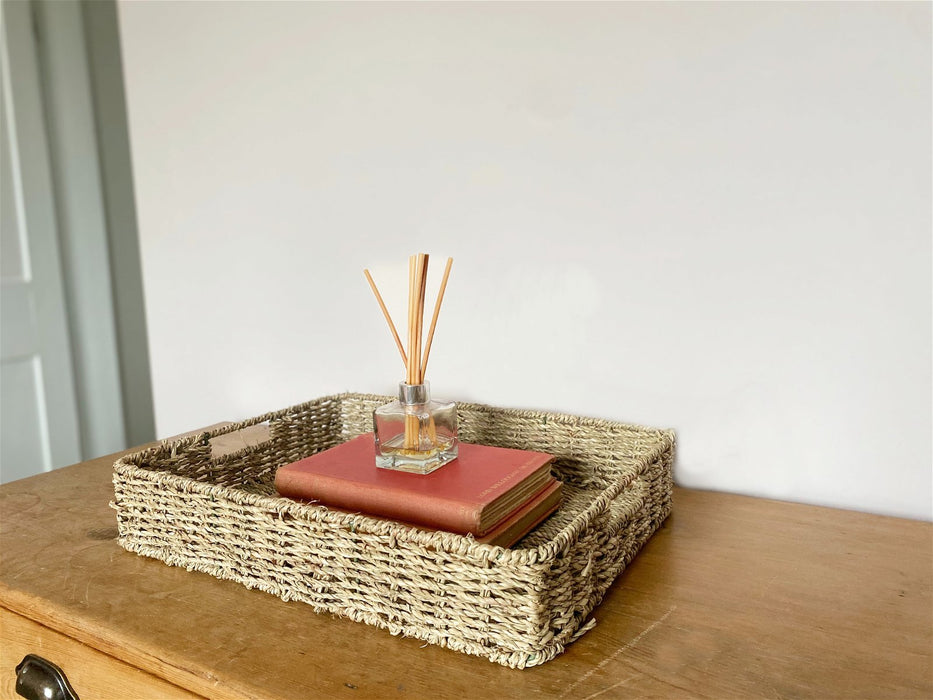 Two Dried Seagrass Trays - Kozeenest