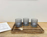 Set Of Three Synergy Tea Light Holders - Kozeenest