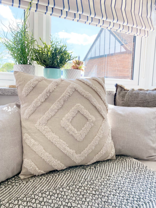 Square Tufted Scatter Cushion - Kozeenest