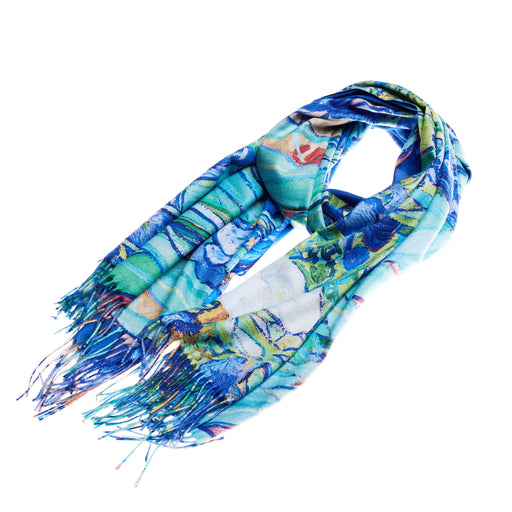 Van Gogh Iris - Art Pashmina-0