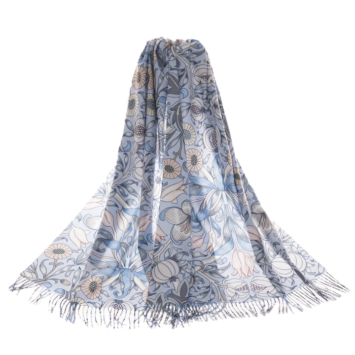 William Morris Pomegranate & Lily - Art Pashmina-1