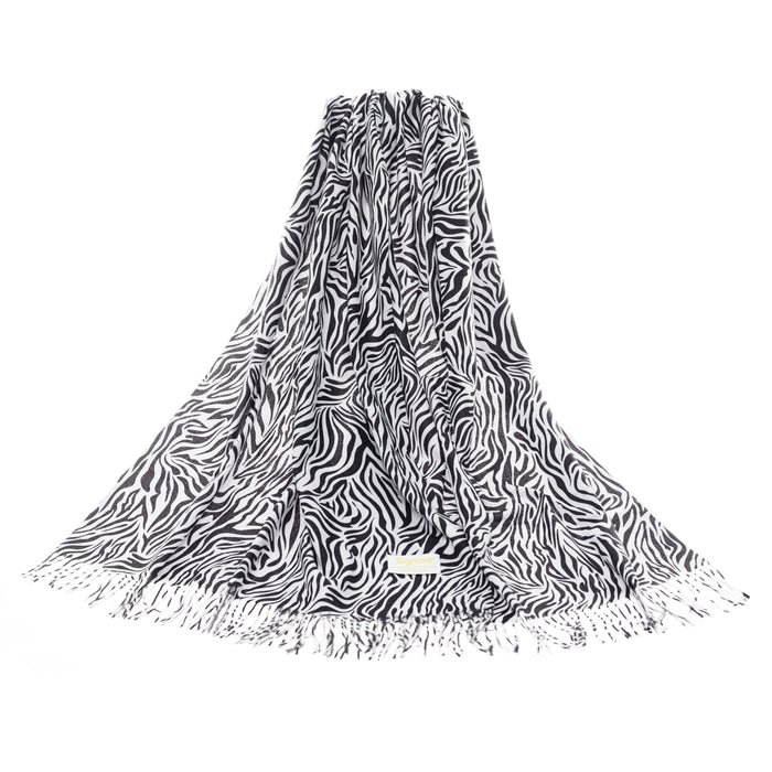 Zebra Print - Art Pashmina-1